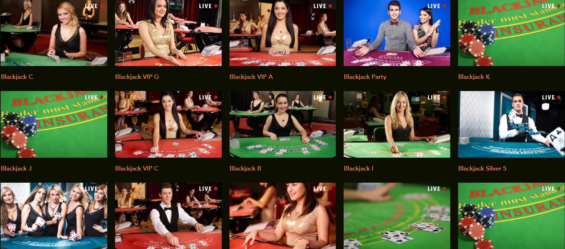 live dealer new casino sites